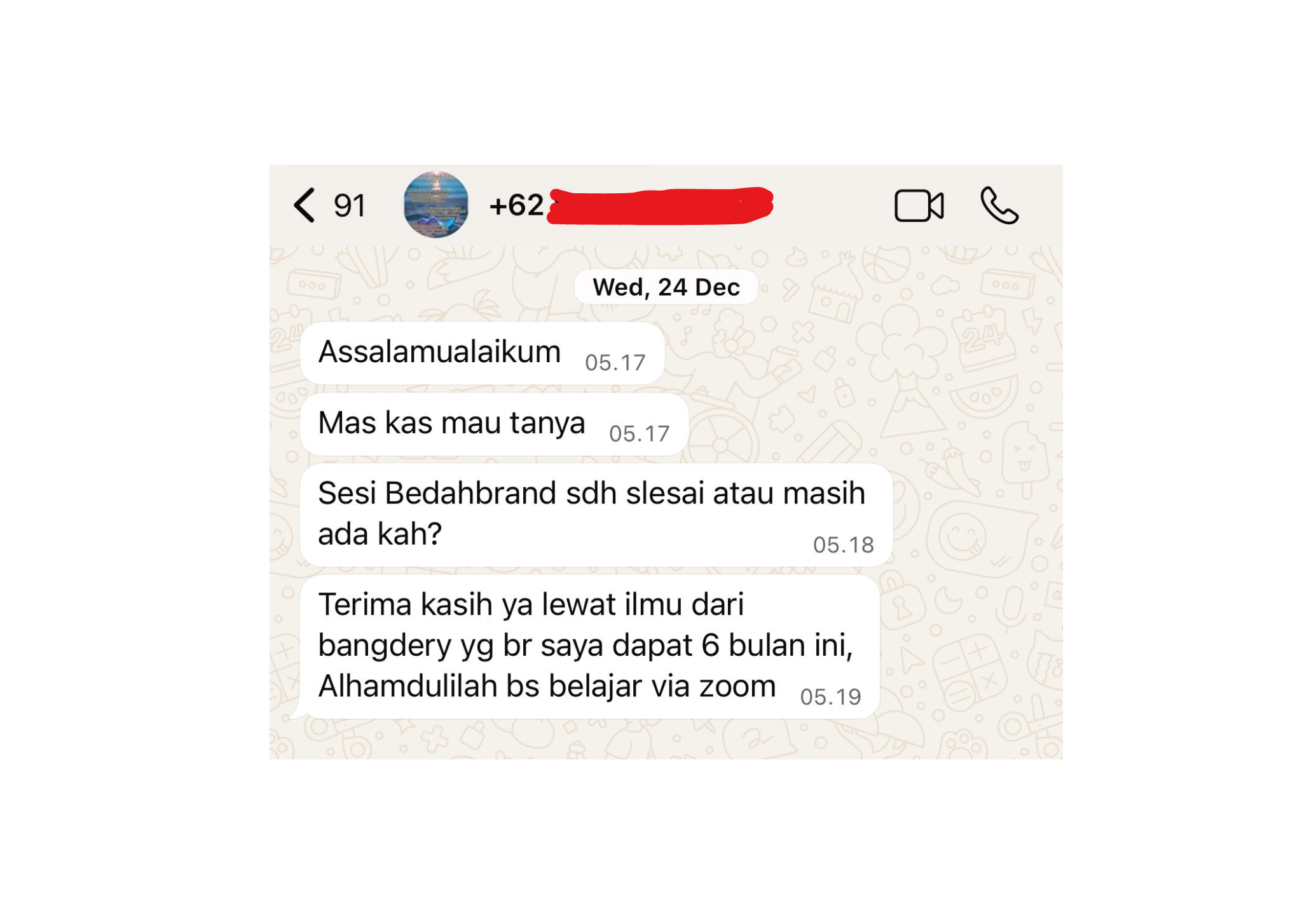 Dan kelas ini dibuka untuk banyak orang, tapi 20 pendaftar pertama mendapatkan akses penuh hanya dengan (2)